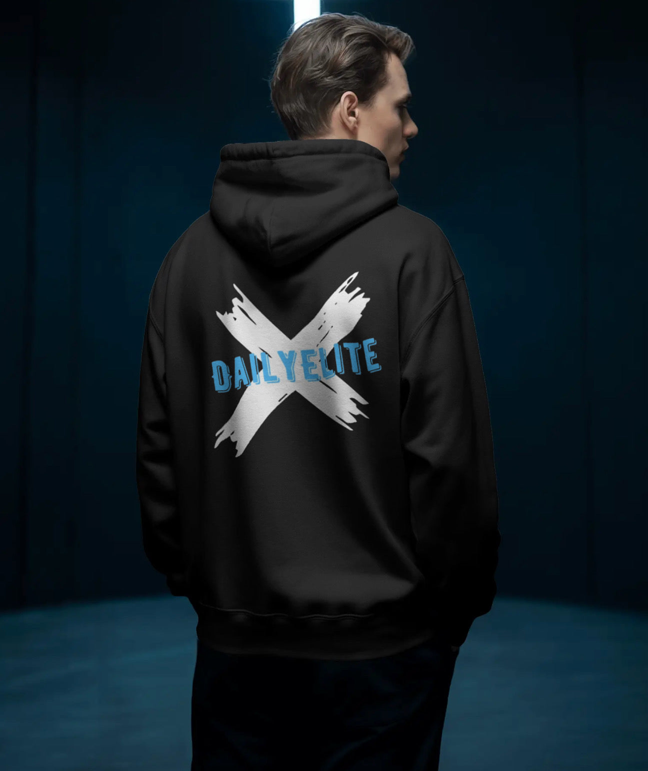 DailyElite Hoodie Blauw