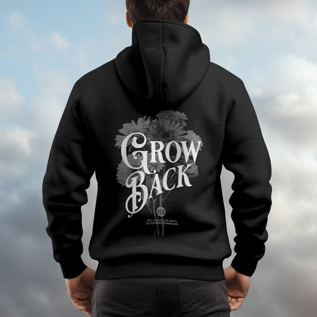 HOODIE GROW BACK - Elite Fashion