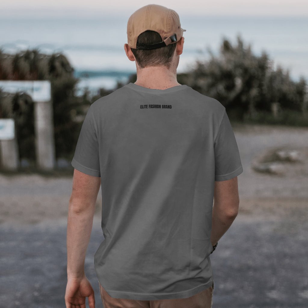 T - SHIRT PLAIN GRIJS ELITE FASHION - Elite Fashion