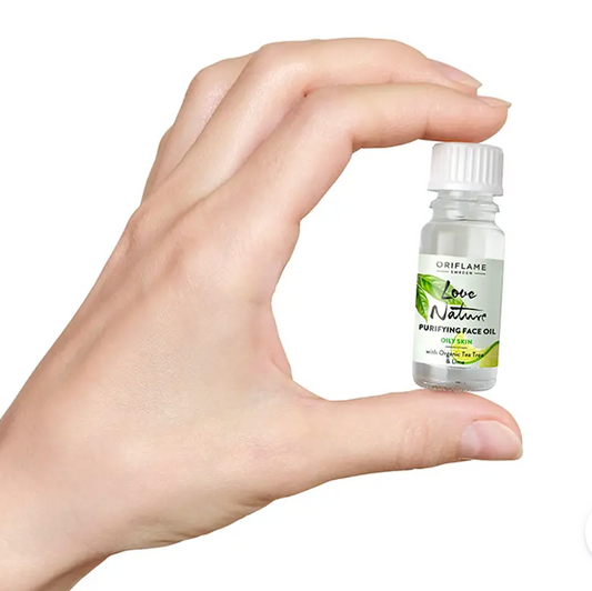 Purifying Face Oil with Organic Tea Tree & Lime