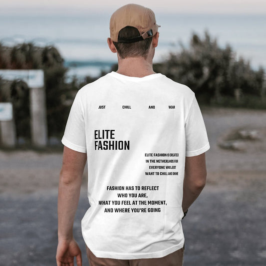 T - SHIRT WIT ELITE FASHION - Elite Fashion